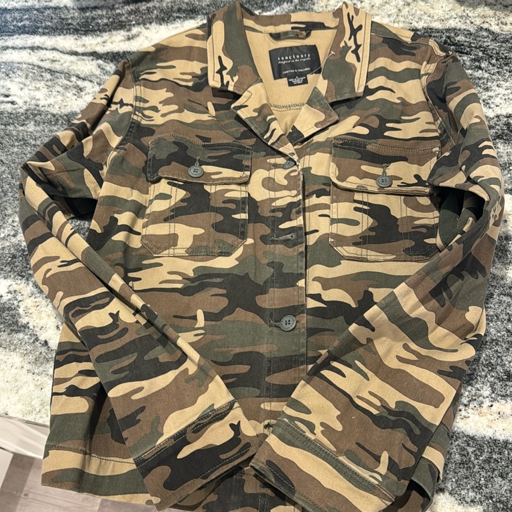 Sanctuary camouflage jacket